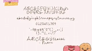 Donuts & Cookies font