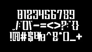 El Goro font