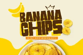 Banana Chips font