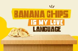 Banana Chips font