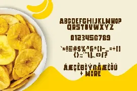 Banana Chips font