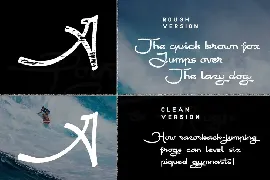 Point Break - Clean And Rough font