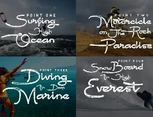 Point Break - Clean And Rough font