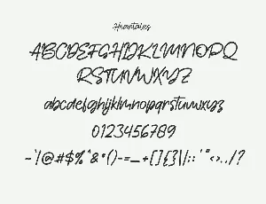 Heartales - Font Duo Script Sans