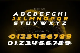 Speed - Futuristic Modern Sport Font