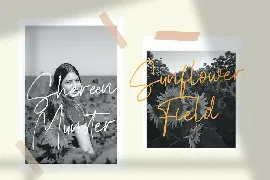 Aguset - Handwritten Font