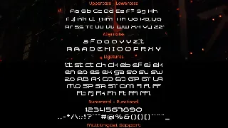 Blastage - Scifi Techno Game Expanded Sans font