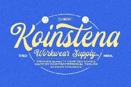 The Linestay - Display Script Font