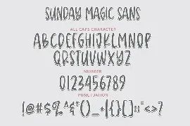 Sunday Magic font