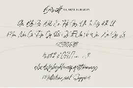 Barnett - Signature Font