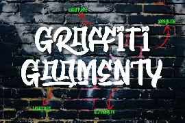 KERASIH â€“ Display Graffiti Font