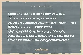 Anthies | Classic Vintage Font