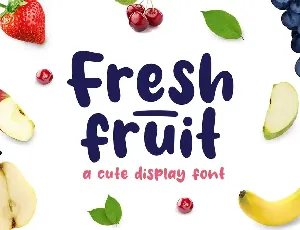 Fresh Fruit font