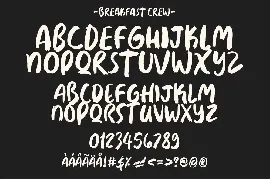 Breakfast Crew Font