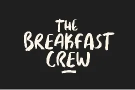 Breakfast Crew Font