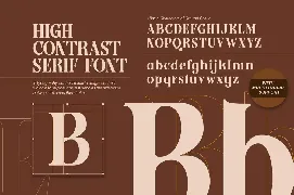 Ground Castle - High Contrast Serif font