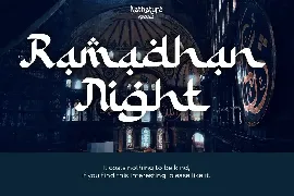 Ramadhan Night font