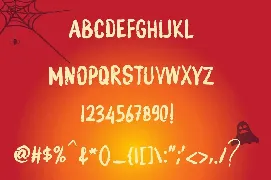 Monster Boo - Halloween Font