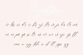 Berly Clarisa Modern Signature Handwriting Font