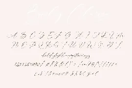 Berly Clarisa Modern Signature Handwriting Font