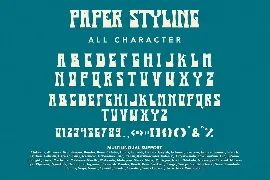 PaperStyling - Display Font