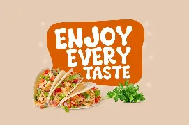 Taco Crispy font