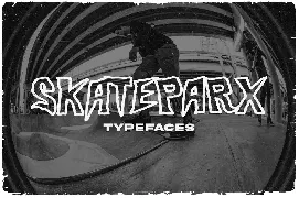 Skateparx - Typeface font