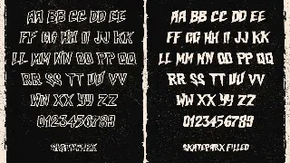 Skateparx - Typeface font