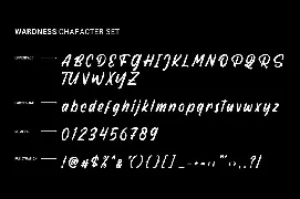 Wardness font