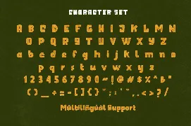 Rungkad font