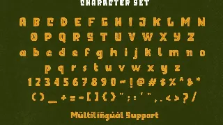 Rungkad font