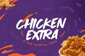 Chicken Extra font