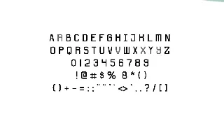 Indent - Formal font