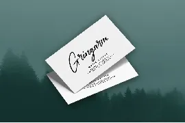 Might North | Modern Script Font