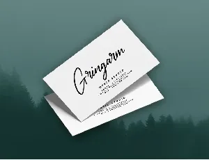 Might North | Modern Script Font