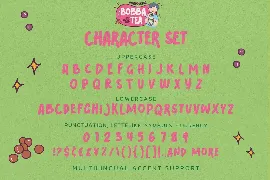 Bobba Tea - Fun Display Font