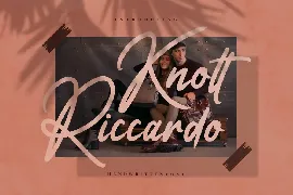 Knott Riccardo font