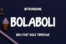 Bolaboli font