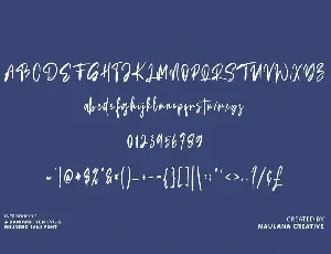 Bellarush SVG Brush Font Free Sans