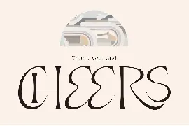 Onteal - Vintage Serif Display Ligature Font