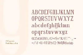 Peach Montain font