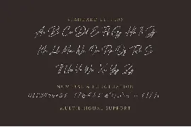 Handsta Signature - Logo type font