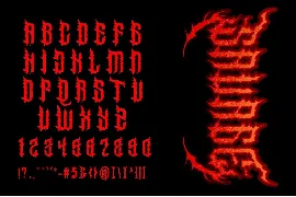 SabsoR Metal Horror Font