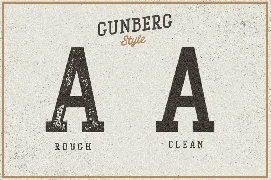 Gunberg Vintage Font