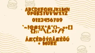 Burger Extra font