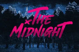 The Midnight - Font + Illustrations