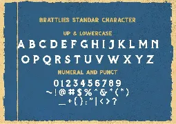 Brattlies font