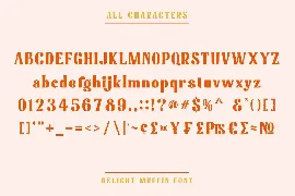 Delight Muffin font