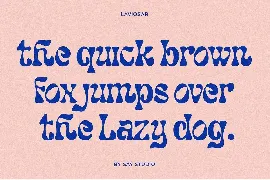 Laviosar font