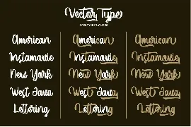 Vector Type | Handlettering Font